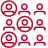 InComm – Graphic of nine symbols of people with three people circled.