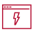 InComm – Graphic of a lightening bolt on a computer screen.
