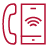InComm – Graphic of a handset and mobile device with a wireless network symbol.